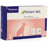 Virbac Telizen 100 mg M/L kosttilskud til hunde