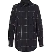LASCANA Bluse sort / hvid