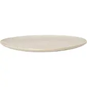 Ferm Living Flow tallerken 22 cm Offwhite speckle