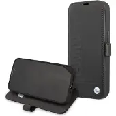 BMW Flip-cover til iPhone 13 mini Signature Sort