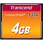 Transcend 133x Compactflash Udma 4 4gb Hukommelseskort