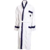 Lord Nelson Victory Velour Robe Vit S/M
