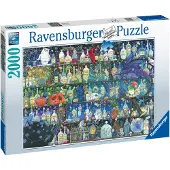 Ravensburger 16010 Giftig og Tryllemidler 2000 Brikker Puslespil til Voksne - Hver Brik er Unik