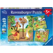 Ravensburger Winnie The Pooh, 49 stk, Tegnefilm, 5 År