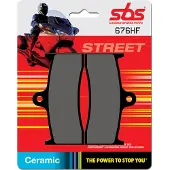 SBS Hi-tech Scooter 676hf Carbon Keramiske Bremseklodser