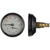 Erik Fćrgemann 80 mm Termomanometer 0-4 bar