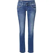 Pepe Jeans Pepe Jeanstil kvinder. PL204175D24 Jeans Venus blå (26/34), Casual, Bomuld