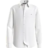 Tommy Hilfiger Solid Skjorte Med Lange ærmer