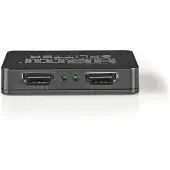 Nedis Vspl34002bk Hdmi-splitter 2 Porte Hdmi Ind Til 2xhdmi Ud 4k Abs/pvc 30hz