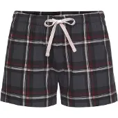 s.Oliver Pyjamasbukser antracit / burgunder / sort