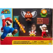 Jakks pacific Super Mario Bros Lavaslotsdiorama