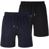 Le jogger Pyjamasbukser navy / sort