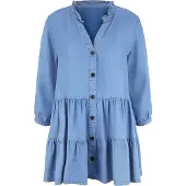 LASCANA Bluse blue denim