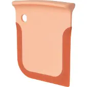 Berghoff leo silicium kantet dej skraber orange