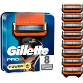 Gillette Proglide Power Razor Blades 8pcs