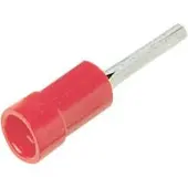 Elpress Isol. stiftkabelsko A1519SR, 0,5-1,5mm2, Rød - (100 stk.)