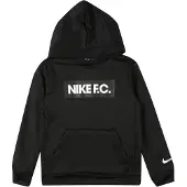 Nike Sportsweatshirt 'FC Libero' sort / hvid