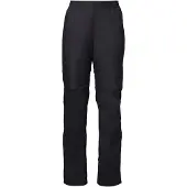 Vaude Drop Pants II, regnbukser, dame sort