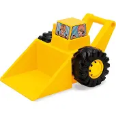 Dantoy Bulldozer - 30x23 cm - Gul - - OneSize - Bil