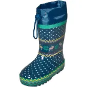 Playshoes Gummistøvler marin / blandingsfarvet