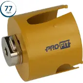 Wareco ProFit Multi Purpose HM hulsav med adapter, 77 mm