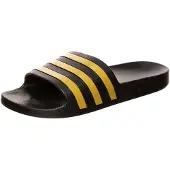 Adidas Pantoletter 'Adilette Aqua' lemon / sort