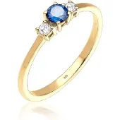 Elli Ring safir / guld
