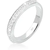 Elli Ring sølv / transparent