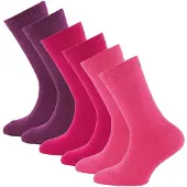 Ewers Sokker aubergine / pink / mørk pink