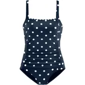LASCANA Badedragt navy / hvid