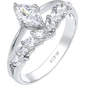 Elli PREMIUM Ring sølv / transparent