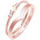 Elli Ring rosa guld
