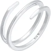 Elli Ring 'Geo' sølv
