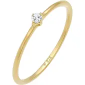 Elli PREMIUM Ring guld / transparent