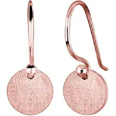 Elli Øreringe 'Geo' rosa guld