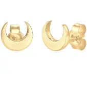 Elli Øreringe 'Halbmond' guld