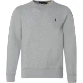 Ralph Lauren Polo Ralph Laurentil mænd. 710766772004 RL grå fleece-sweatshirt (L), Casual, Bomuld