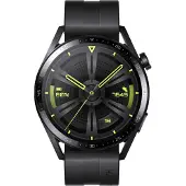 Huawei | Watch GT 3 Active (46mm) - Smartwatch med rem - håndledsstørrelse: 140-210 mm - Sort