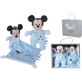 Simba Mickey Mouse Glow-in-the-Dark bamse & komforttæppe (gaveæske)