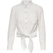 ONLY Lecey Knot Skjorte Med Lange ærmer