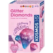 Kosmos Glitter Diamonds, Forsøgssæt, Kemi, 8 År, Lyserød