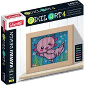 Quercetti Pixelkunst 4 Tab. Kawaii Axolotl