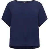 Zizzi Bluse 'Vanni' navy