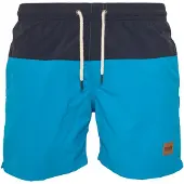 Urban Classics Badeshorts himmelblå / mørkeblå