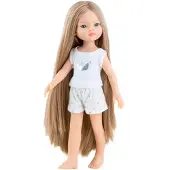 Paola Reina Friends Manic Pijama Hvid Dukke 32 Cm