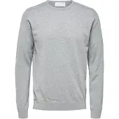 Selected Pullover 'SLHBerg' grå