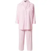 Ralph Lauren Pyjamas lys pink / hvid