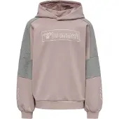 Hummel Hættetrøje - HMLBoxline - Woodrose - - 7 år (122) - Hættetrøje