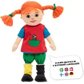Peppi Pitkätossu Talking Pippi Figur
