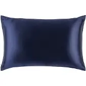 Slip Pure Silk Queen Pillowcase - Navy Pude 1 stk.